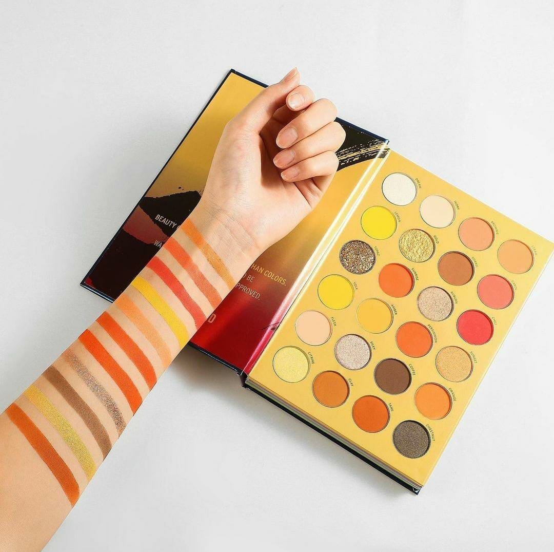 BEAUTY GLAZED COLOR BOOK 72 COLORS EYESHADOW PROFESSIONAL MAKEUP PALLETE