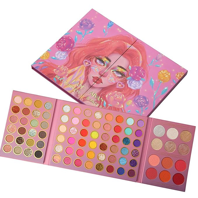 HANDAIYAN 84 COLORS EYE AND FACE PALETTE