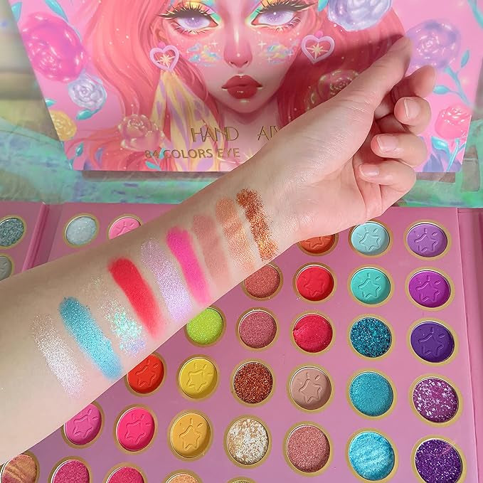 HANDAIYAN 84 COLORS EYE AND FACE PALETTE
