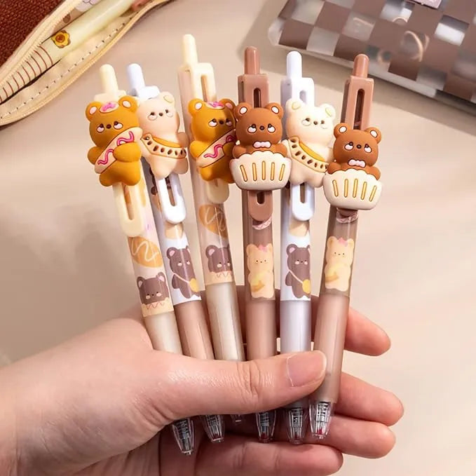 KOREAN BROWN BEAR CUTE PEN