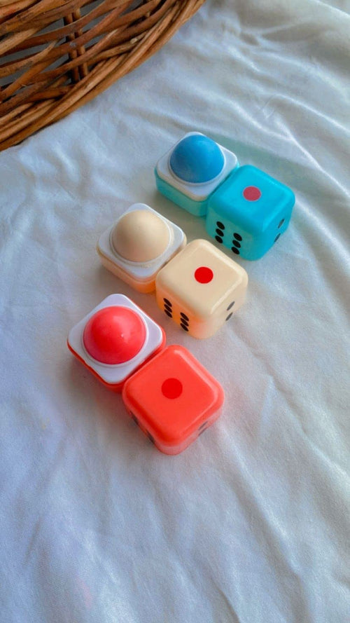 "Viral Kawaii Lipbalm For Soft And Glossy Lips - Quirky Dice Design"