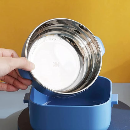 QUIRKY LUNCH BOX WITH STEEL BOWL | SINGLE BOWL LUNCHBOX