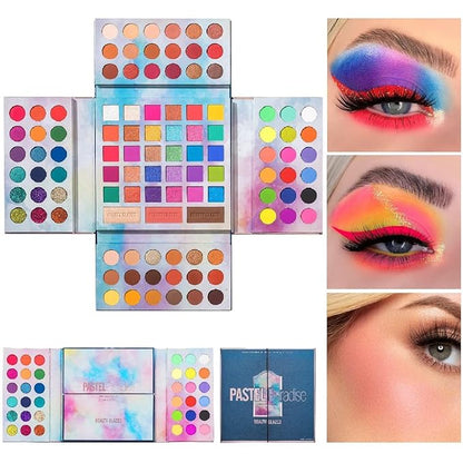 BEAUTY GLAZED PASTEL PARADISE EYESHADOW PALETE