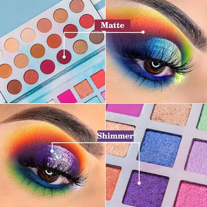 BEAUTY GLAZED PASTEL PARADISE EYESHADOW PALETE