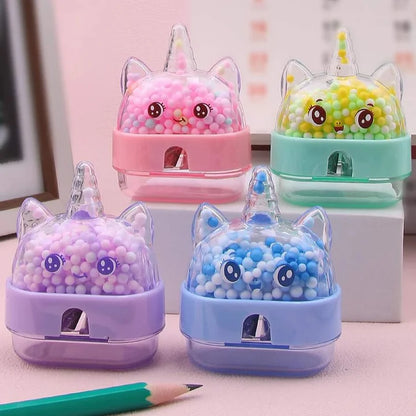 CONFETTI UNICORN PENCIL SHARPENER