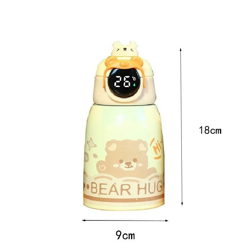 CUTE BEAR TEMPERATURE BOTTLE - 500ML