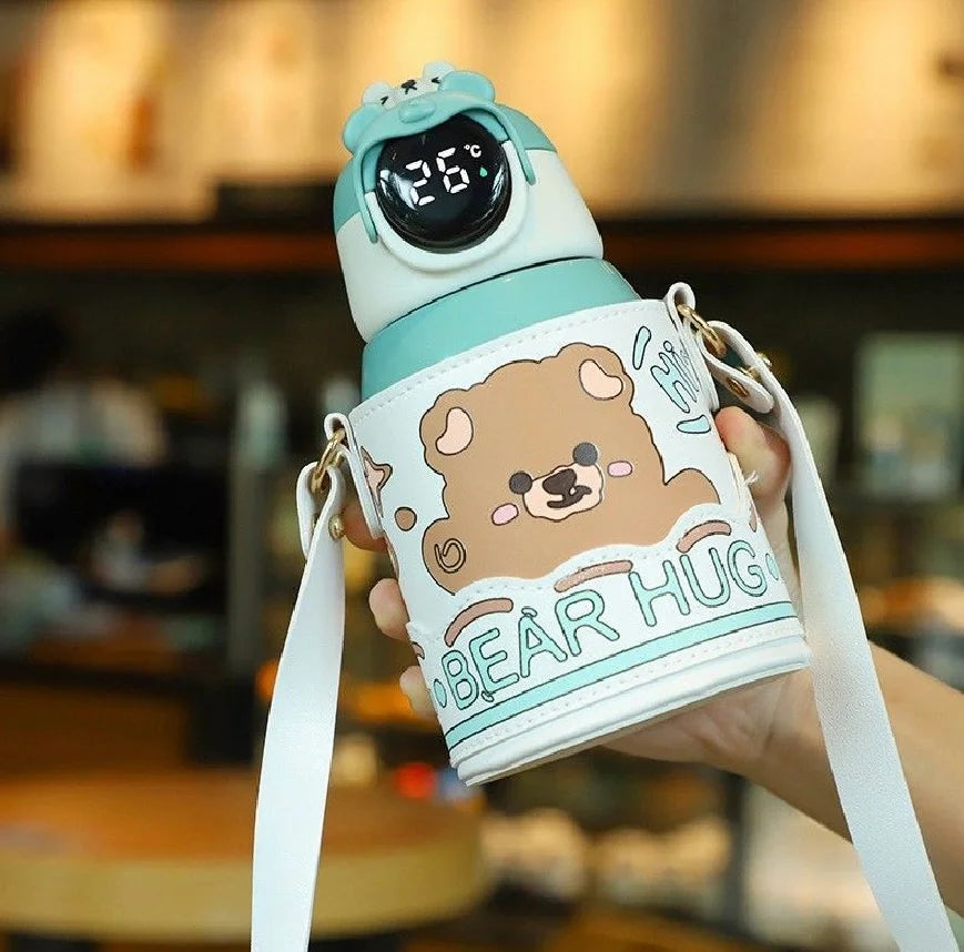 CUTE BEAR TEMPERATURE BOTTLE - 500ML