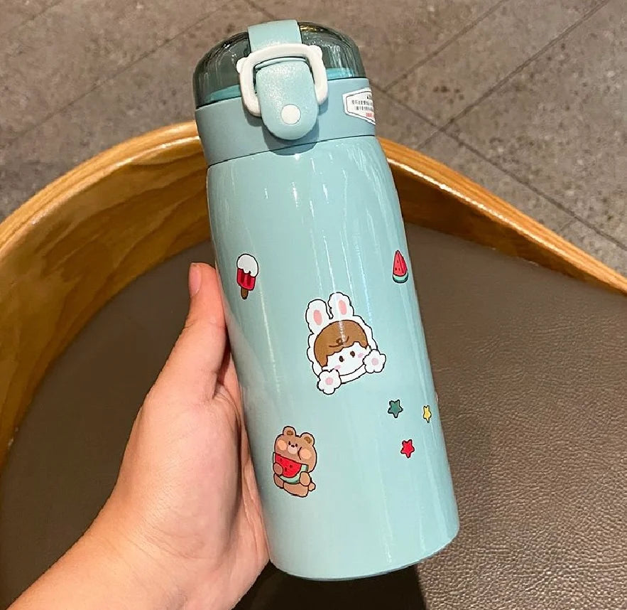 KAWAII CARTOON INSULATED BOTTLE / FLASK