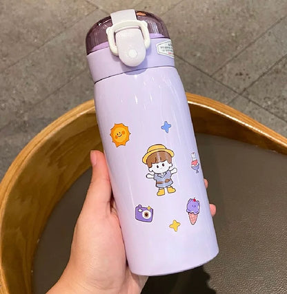 KAWAII CARTOON INSULATED BOTTLE / FLASK