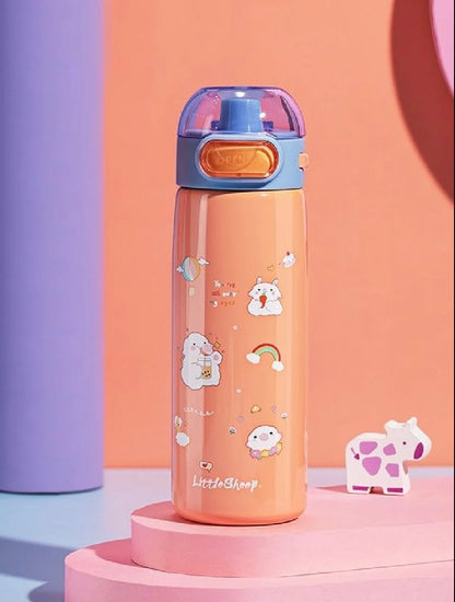 KAWAII HOT & COLD LOCKING STEEL BOTTLE