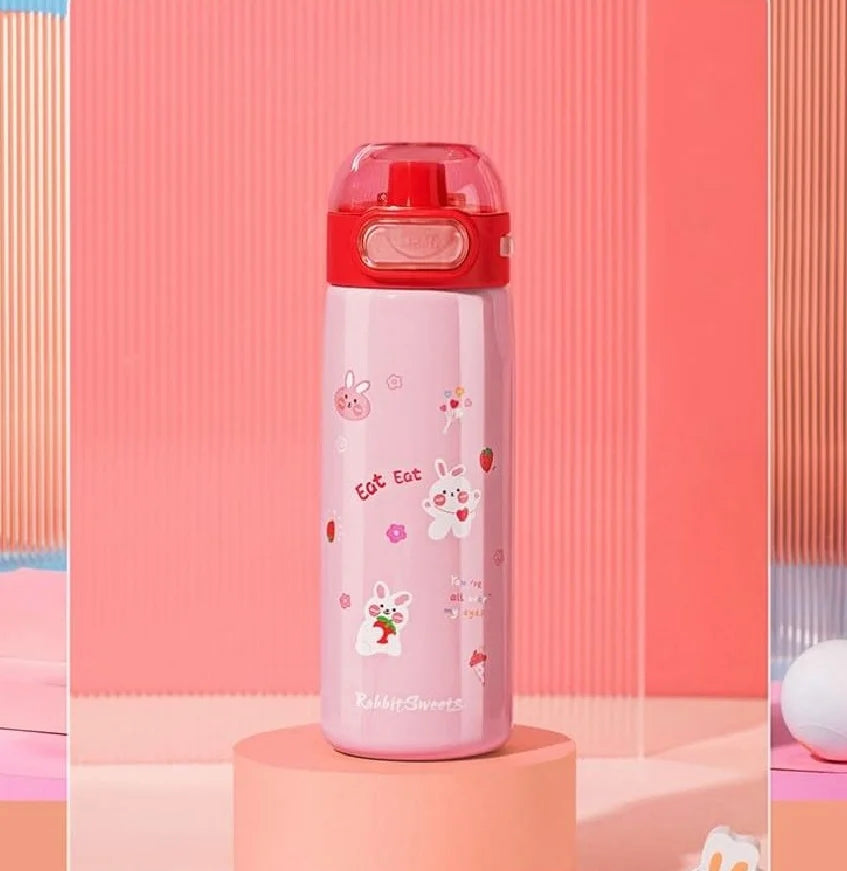 KAWAII HOT & COLD LOCKING STEEL BOTTLE