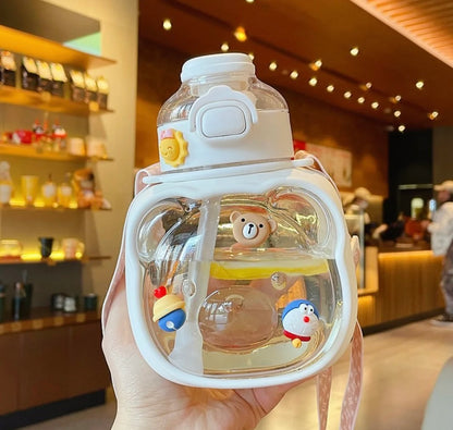 CLOUD BEAR TRANSPARENT BOTTLE