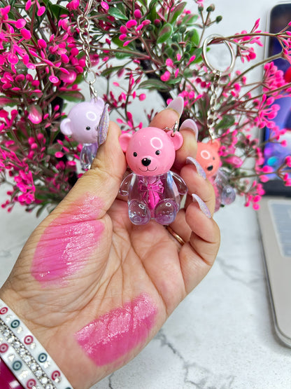 TEDDY TINTED KEYCHAIN LIPGLOSS