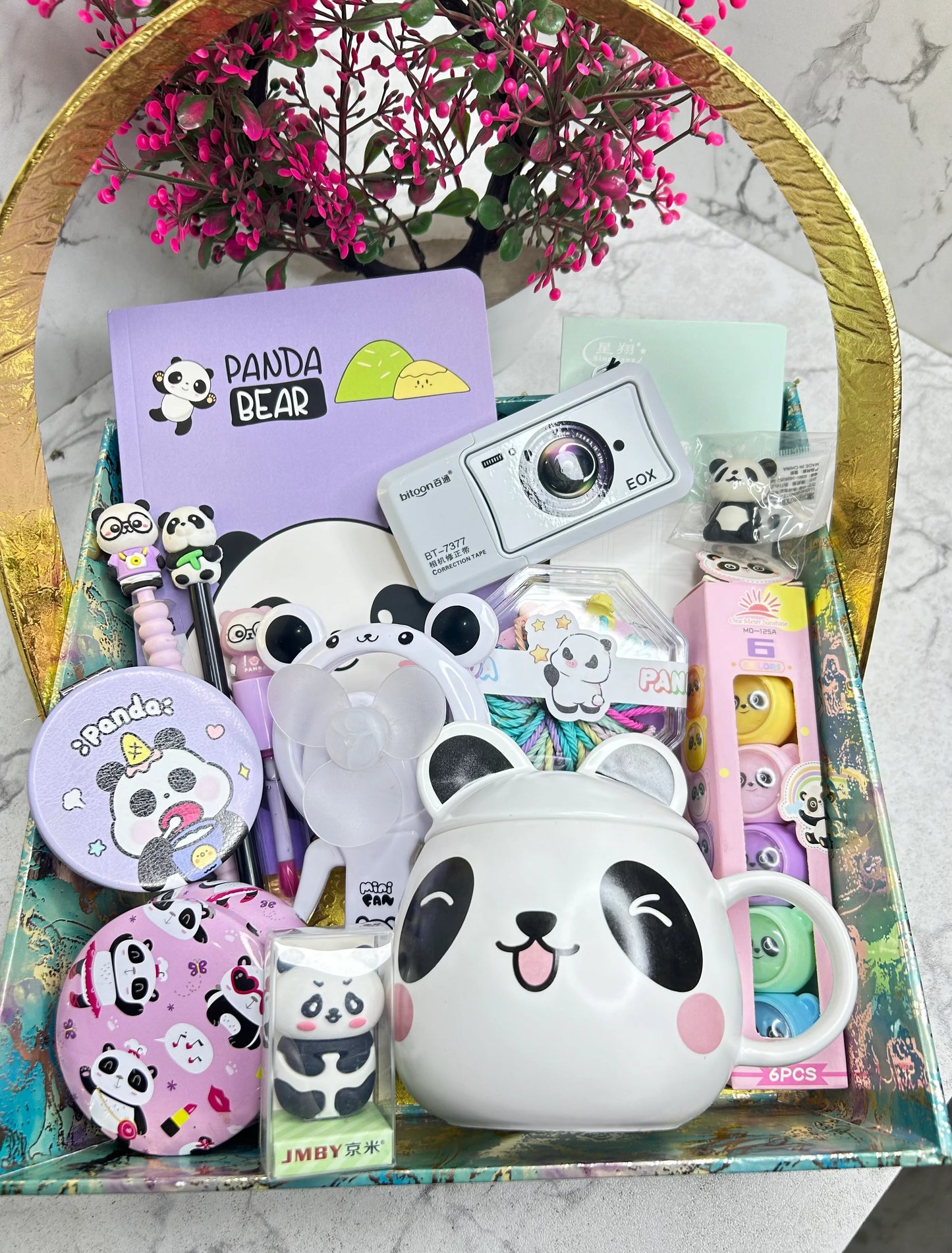 PANDA HAMPER BASKET