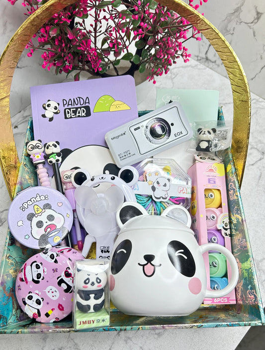 PANDA HAMPER BASKET