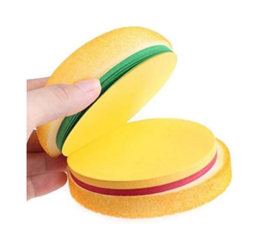 BURGER NOTEPAD | HAMBURGER NOTEPAD | CUTE BURGER DIARY