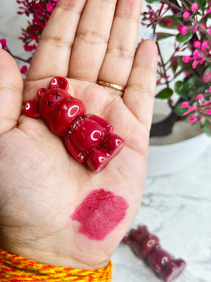 CUTE TEDDY BEAR LIPSTICK