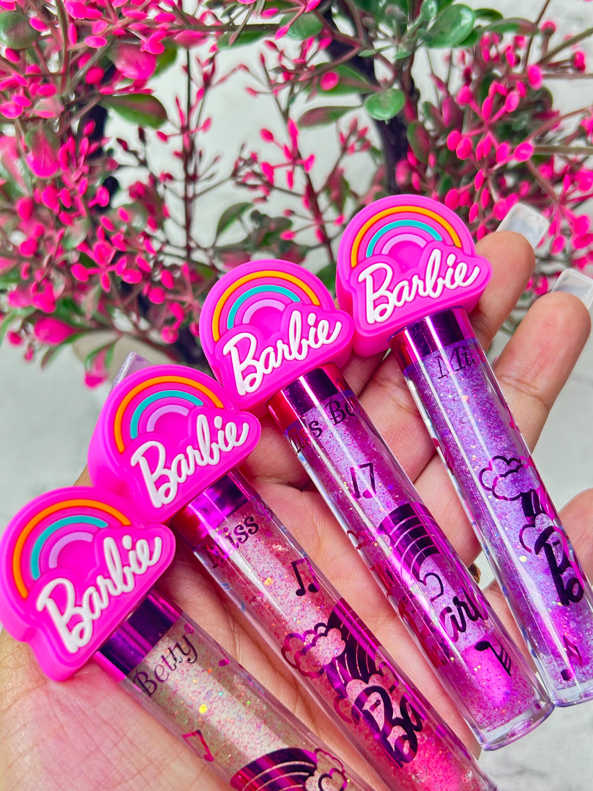 Lip gloss barbie deals