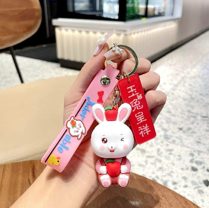 BUNNY 3D KEYCHAIN
