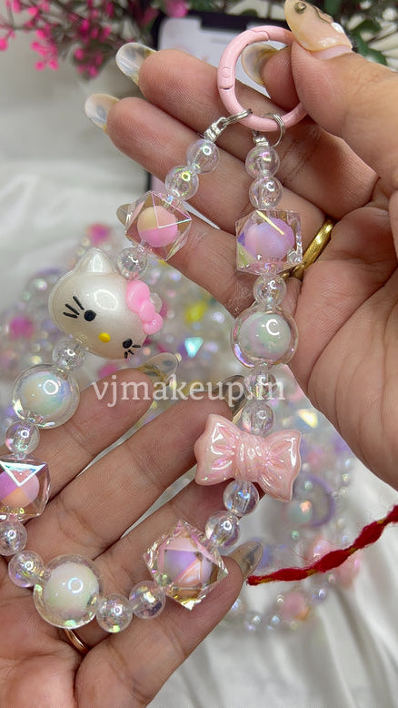 HELLO KITTY CRYSTAL PHONE | BAG CHARMS | KEYCHAIN