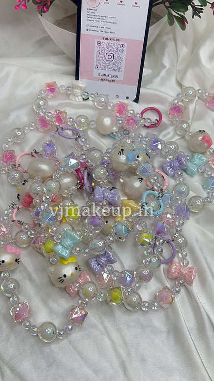 HELLO KITTY CRYSTAL PHONE | BAG CHARMS | KEYCHAIN