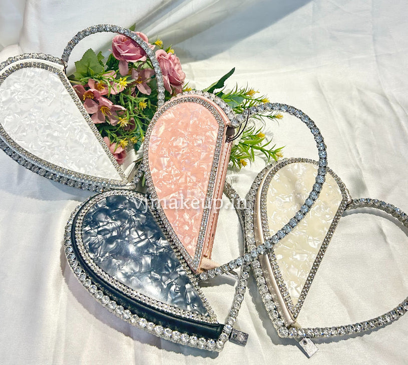HEART WRISTLETS WITH STONE STUDDED