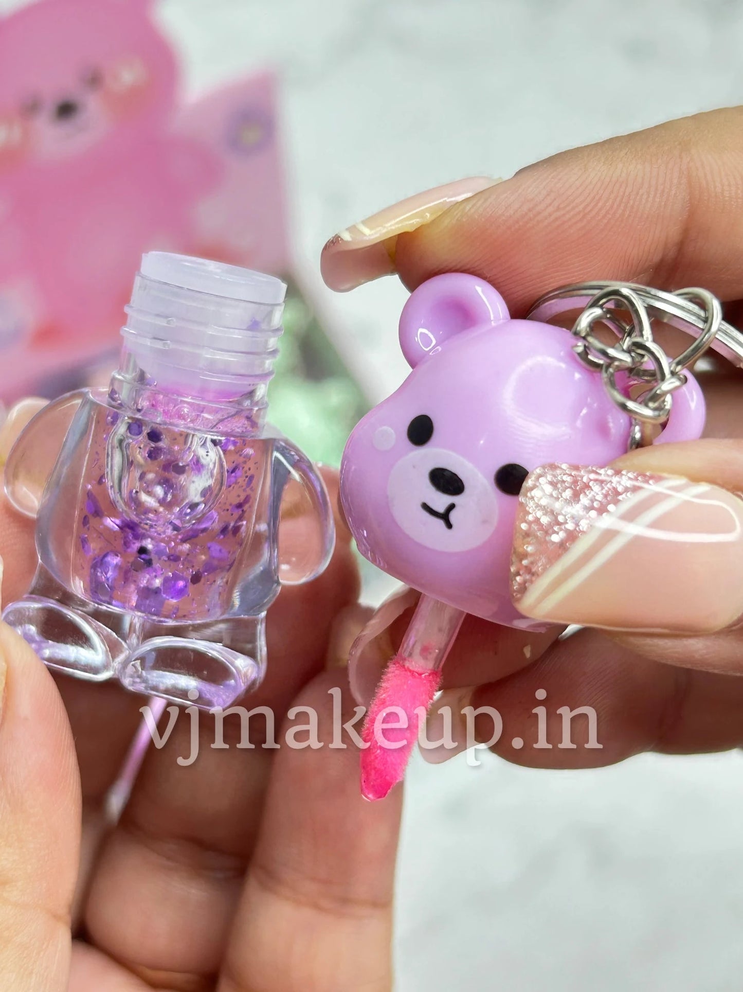 TEDDY KEYCHAIN LIPGLOSS