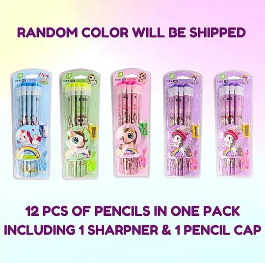 UNICORN PENCIL SET