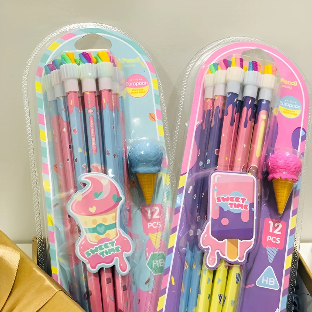 ICE-CREAM STATIONERY SET