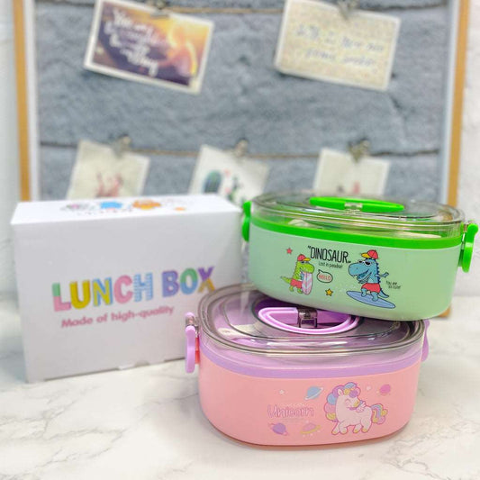 CUTE INSULATED STAINLESS STEEL LUNCHBOX - HIGH QUALITY