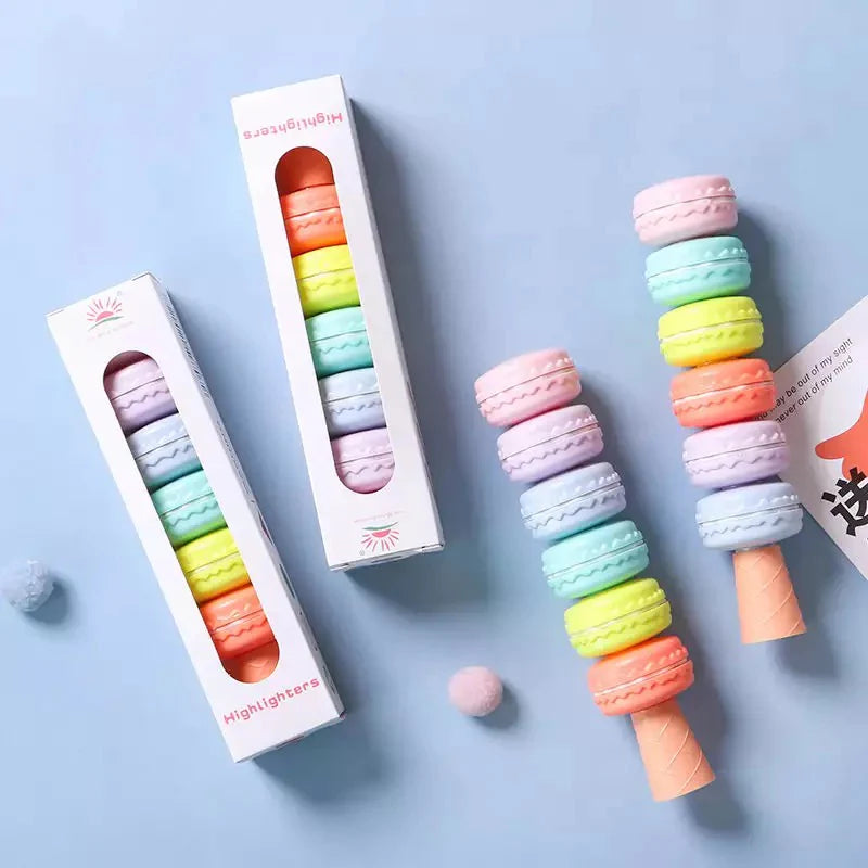 PASTEL MACARON HIGHLIGHTER SET