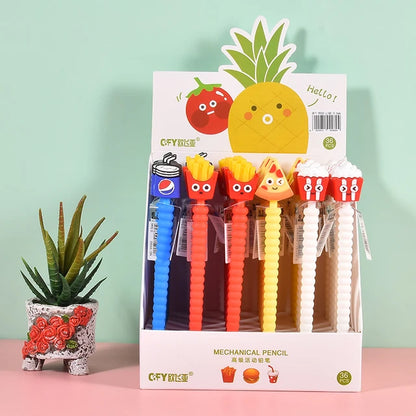 CUTE FAST FOOD MECHANICAL PENCIL