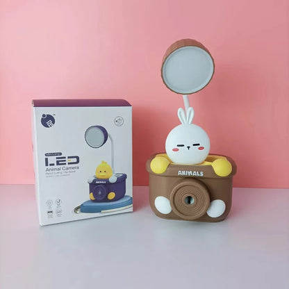 MULTIFUNCTIONAL KAWAII DESKTOP LAMP - WIGGLE RABBIT